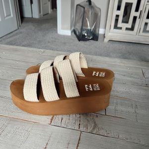 billabong straps sandals